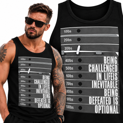TANK TOP NA SIŁOWNIĘ DEFEATEDISOPTIONAL